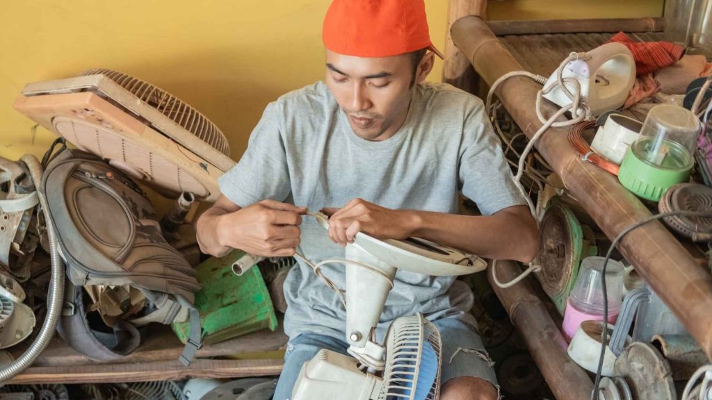 Kipas angin tidak mau berputar